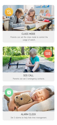 Smart Watch enfant 4G GPS WiFi Appels SOS Localisation Garçons/Filles