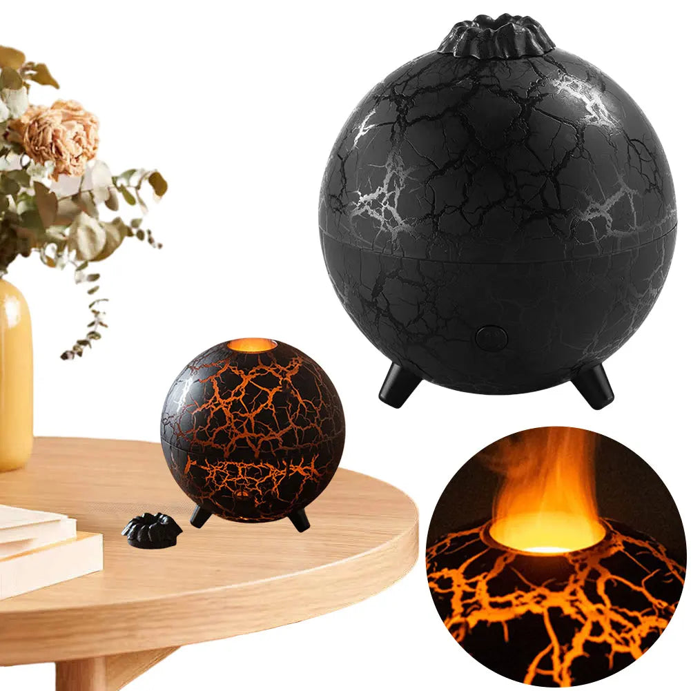 Lampe Planète LED Diffuseur Aromathérapie Humidificateur Brume Maison