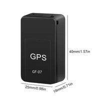 GF07 Mini dispositif de suivi GPS avec carte sim  ( non fournie ) , Position GPS APP traqueur GPS magnétique voiture fort Anti-perte localisateur GPS de véhicule