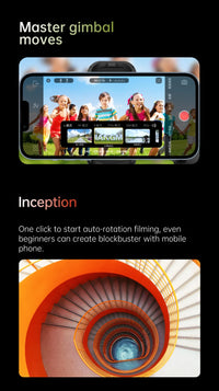 Stabilisateur 3 axes AOCHUAN AI suivi visage smartphone