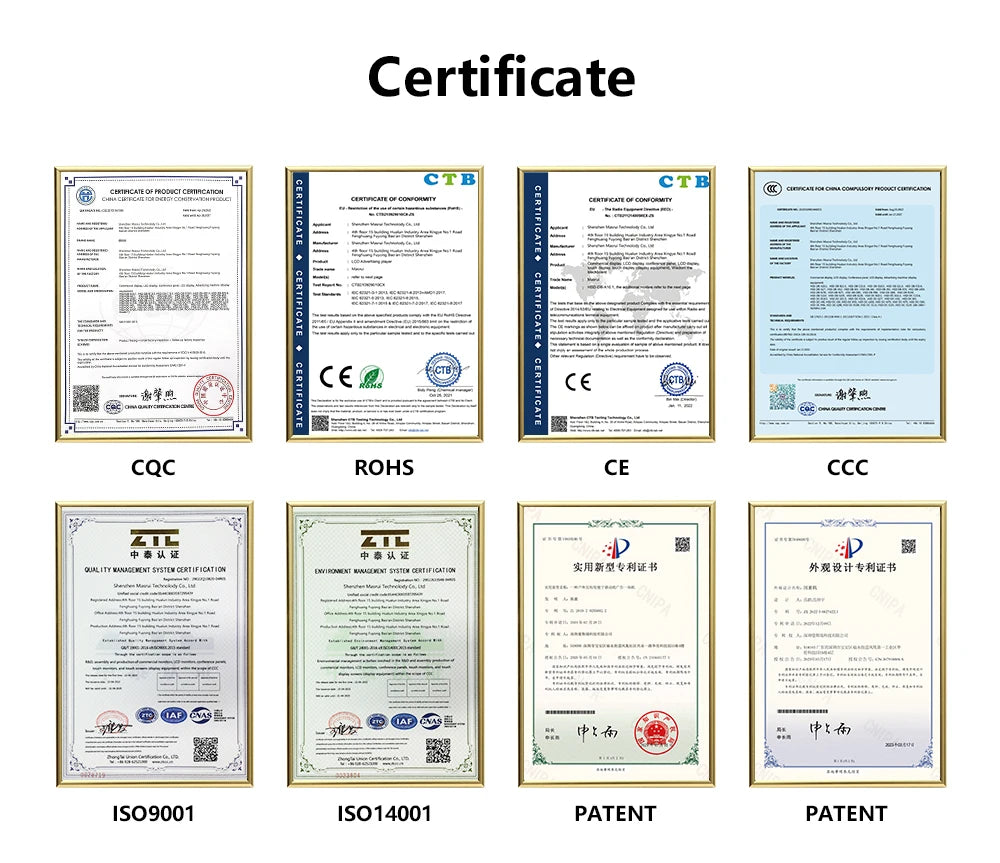 Cadre numérique acrylique 5 pouces IPS 4Go 1200mAh