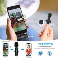 Xiaomi – Mini Wireless Portable Lavalier Microphone, for Live Streaming, Game Audio and Video Recording, iPhone and Android