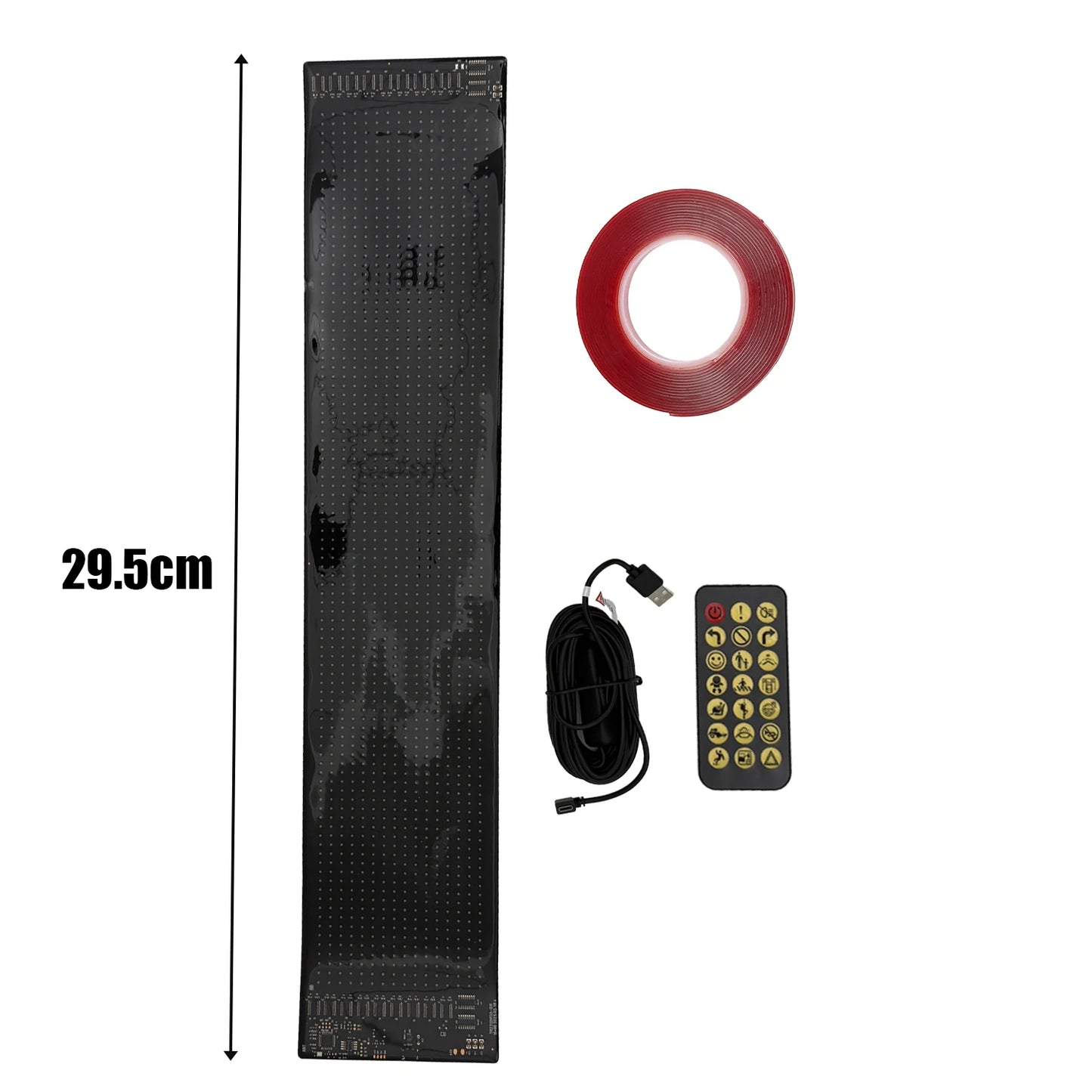 Écran LED voiture programmable APP effet œil diable