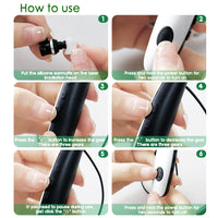 Appareil Laser Thérapie Nez Oreilles Portable Rhinite Sinusite Acouphènes