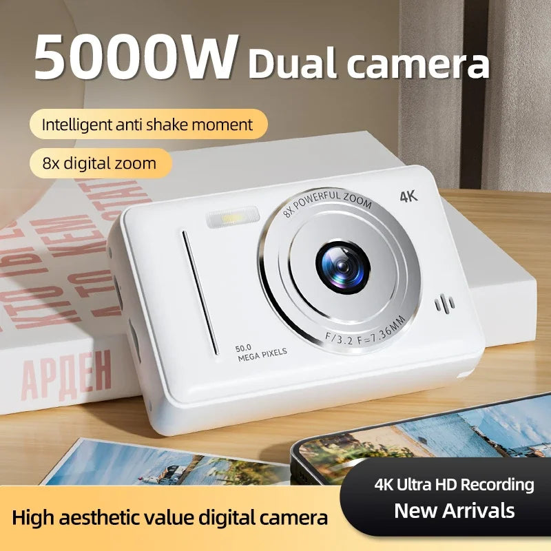 Appareil photo Xiaomi 4K CCD rétro portable double caméra