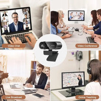 Webcams 4K USB caméra Web avec Microphone Autofocus 2K caméra PC ordinateur portable Streaming en direct 1080P Webcam pour les appels vidéo