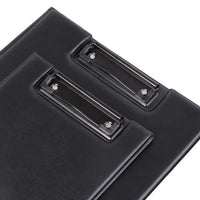 Presse-papiers en cuir PU A4 A5, dossier de conférence, bloc-notes Ultra-lisse, pliable, avec boucle à Clip, fournitures de bureau