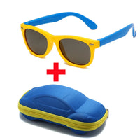 Lunettes de soleil classiques en Silicone pour enfants, UV400, pour garçons et filles, TR90, Protection UV