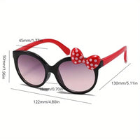 1-2 pièces AdTosdocument nuit lunettes de soleil arc décor grand cadre adolescent garçons filles fête en plein air vacances voyage lunettes de soleil pour enfants