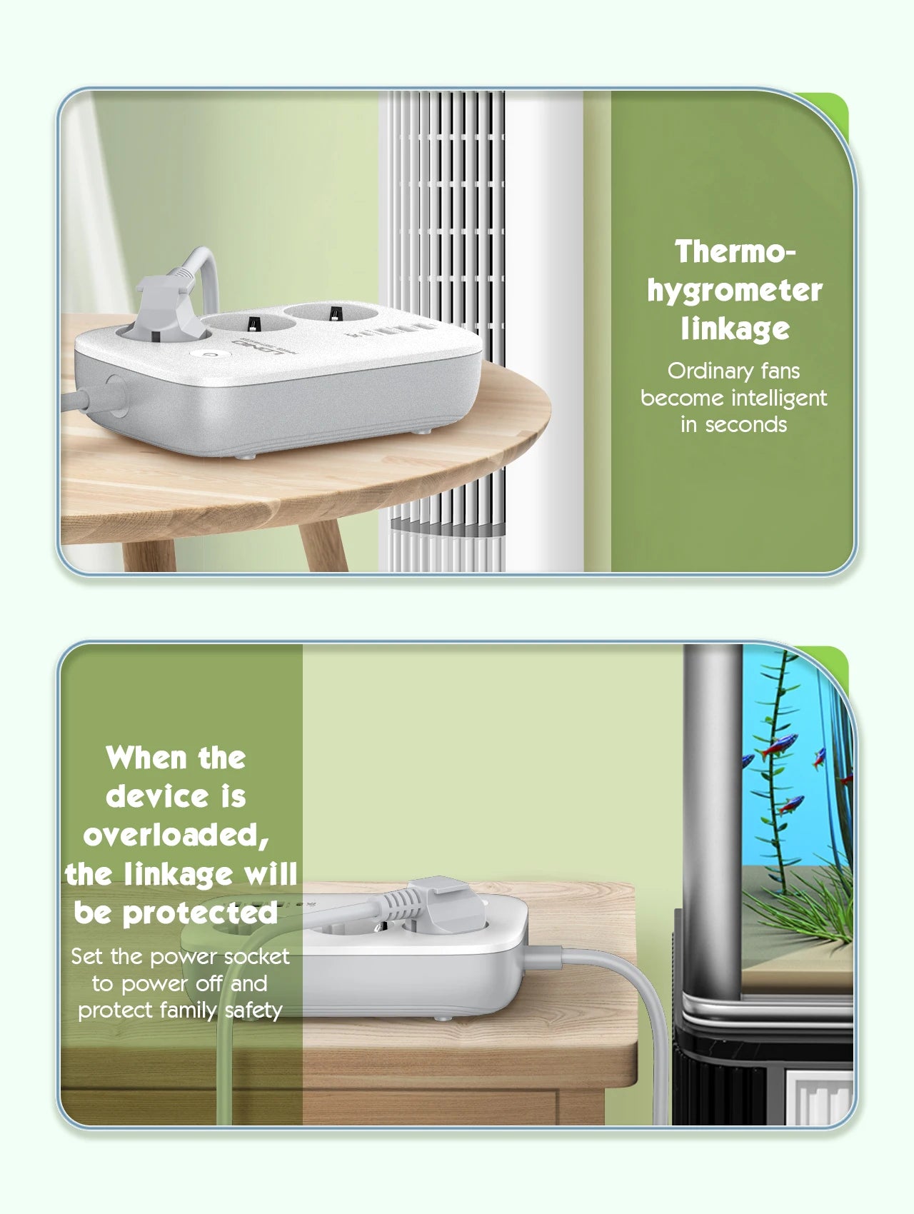 LDNIO – multiprise intelligente Tuya WIFI, câble d'extension de prise ue, adaptateur de synchronisation avec 3 prises, 3 ports USB, application Bluetooth Smart Life