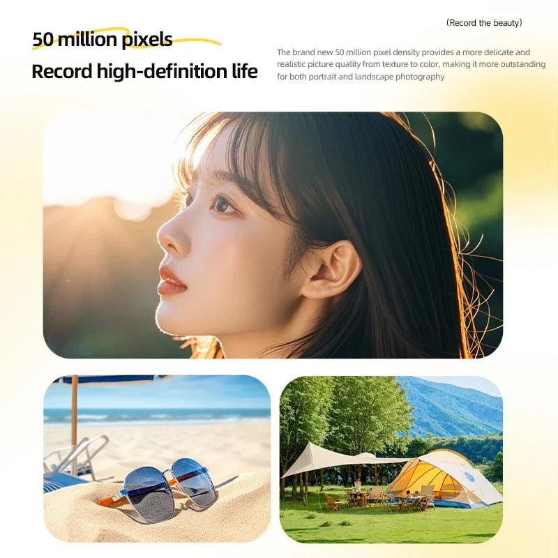 Appareil photo Xiaomi 4K CCD rétro portable double caméra