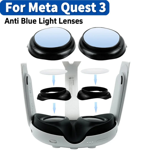 Lentilles VR anti-lumière bleue Meta Quest 3