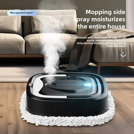 Robot aspirateur vadrouille intelligent double usage nettoyage sols automatique