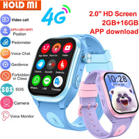 Smart Watch enfant 4G GPS WiFi Appels SOS Localisation Garçons/Filles