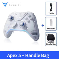FlyDiGi APEX 5/4 Force Feedback Elite poignée Switch2 Elite poignée téléphone portable PC ordinateur Version Steam manette de jeu similaire à Xbox
