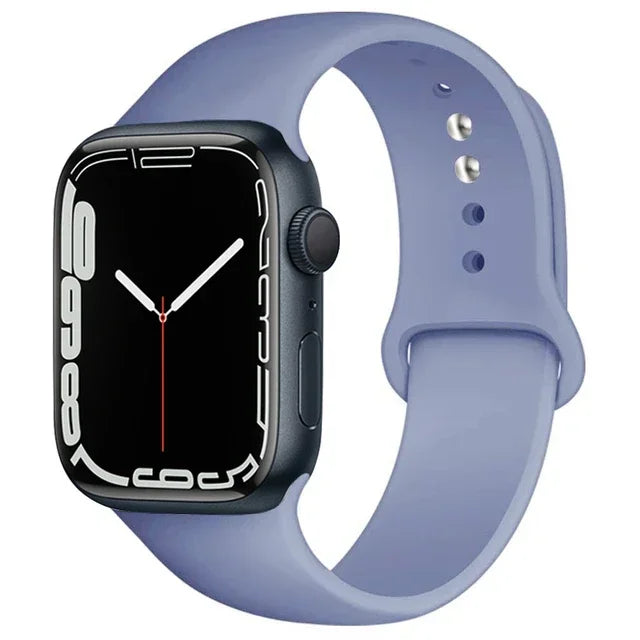 Bracelet silicone sport pour Apple Watch séries 5 à 11.