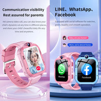 4G enfants montre intelligente GPS WiFi Tracker localisation appel vidéo SOS appel retour moniteur téléphone montre enfants Smartwatch garçon fille cadeaux