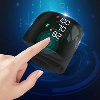Tensiomètre poignet numérique LED rechargeable fréquence cardiaque tension artérielle