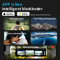 Stabilisateur 3 axes AOCHUAN AI suivi visage smartphone