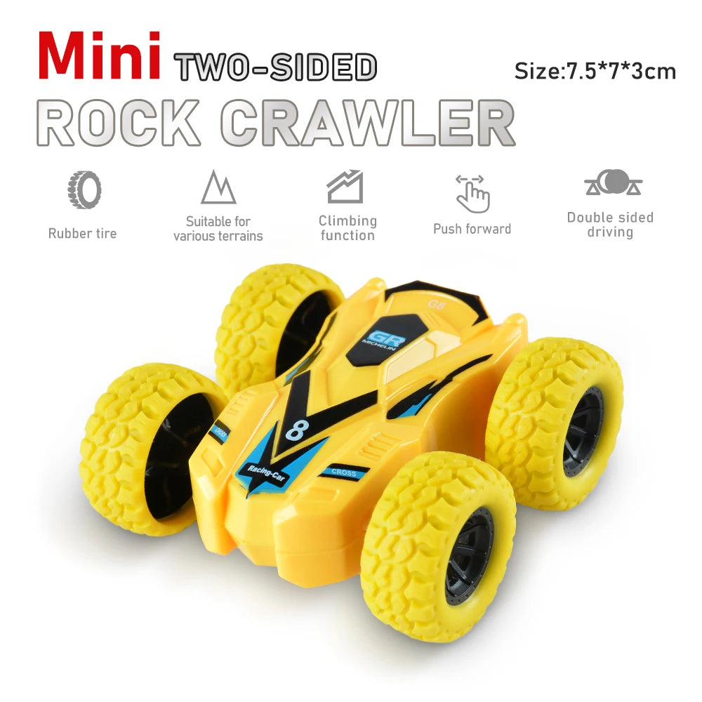 Voiture cascade double face incassable à inertie jouet enfants