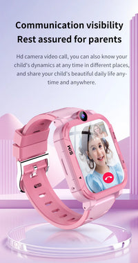 4G enfants montre intelligente GPS WiFi Tracker localisation appel vidéo SOS appel retour moniteur téléphone montre enfants Smartwatch garçon fille cadeaux