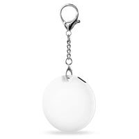 Porte-clés USB rechargeable cœur LED tactile sac créatif léger