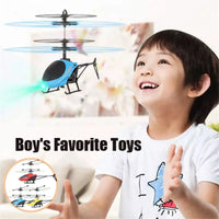 Hélicoptère drone RC rechargeable télécommandé sécurisé jouet enfants résistant