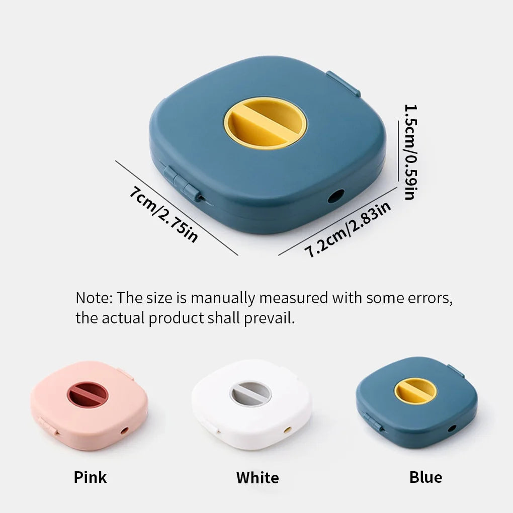 Enrouleur câble USB portable rond organisateur charge téléphone