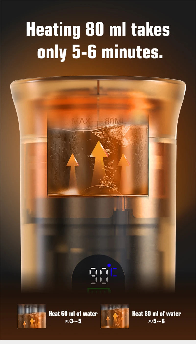 Machine café expresso portable sans fil 3en1 capsules