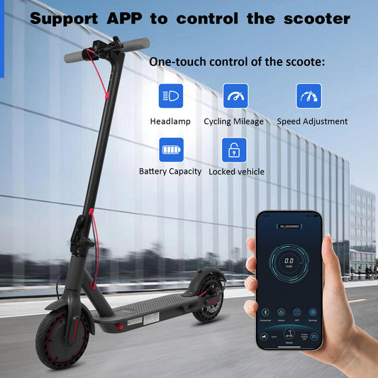 Scooter électrique ES80 500W 36V 10.5Ah 35KM pliable