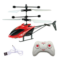 Hélicoptère drone RC rechargeable télécommandé sécurisé jouet enfants résistant