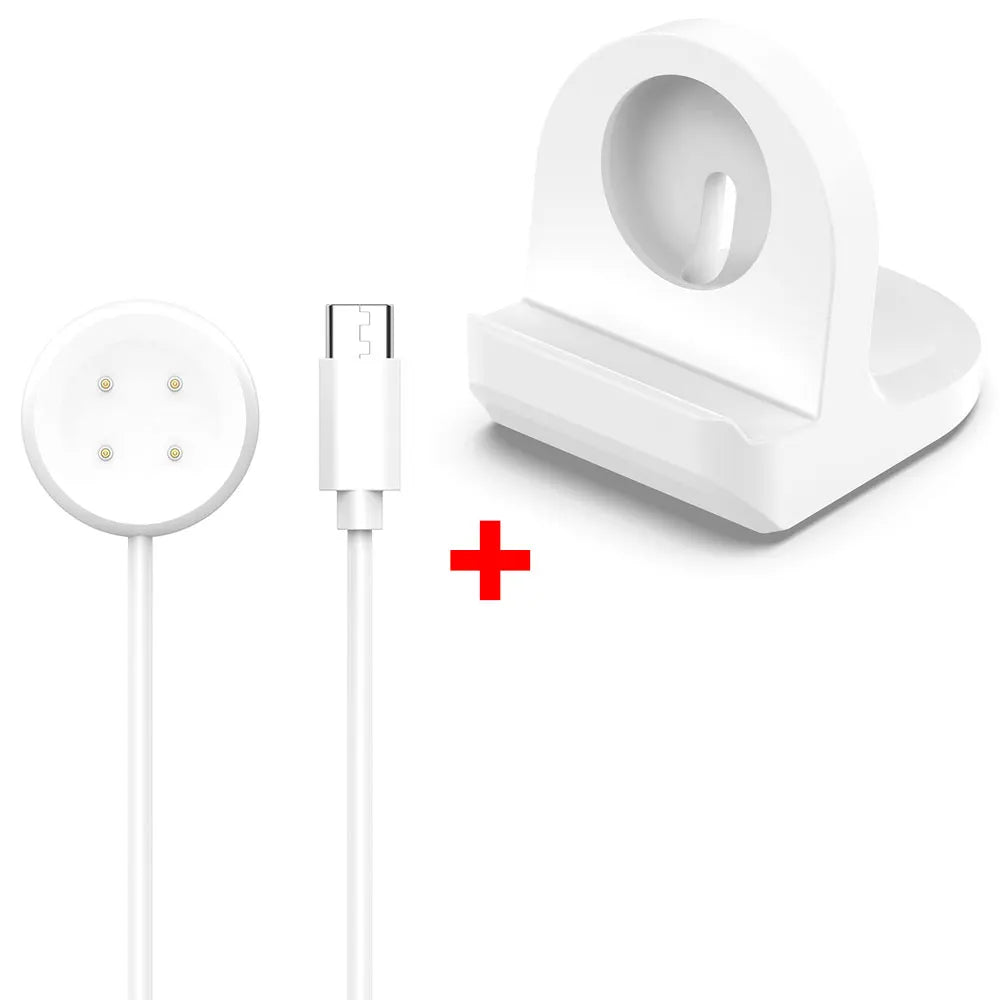 Chargeur magnétique USB-C Fitbit S6 Pixel Watch 2 rapide