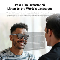 Lunettes Intelligentes AI Traduction Caméra Bluetooth Audio