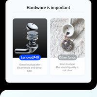 Écouteurs Lenovo LP40 Bluetooth TWS tactile HD micro jeu