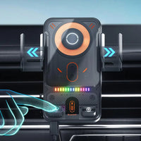 Support téléphone voiture charge rapide induction 15W