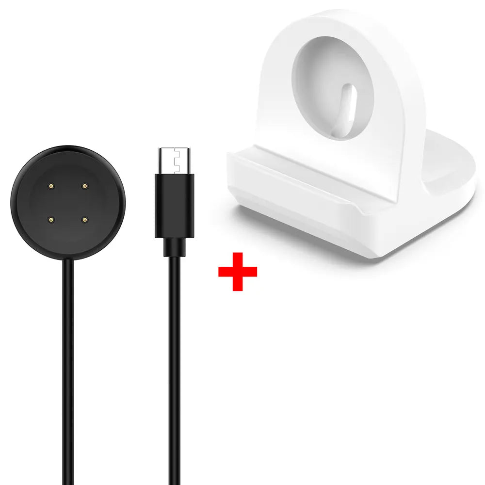 Chargeur magnétique USB-C Fitbit S6 Pixel Watch 2 rapide