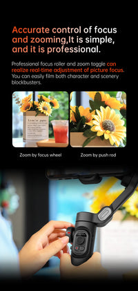 Stabilisateur 3 axes AOCHUAN AI suivi visage smartphone