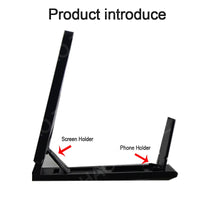 Amplificateur d’Écran 3D HD – Loupe et Support Téléphone