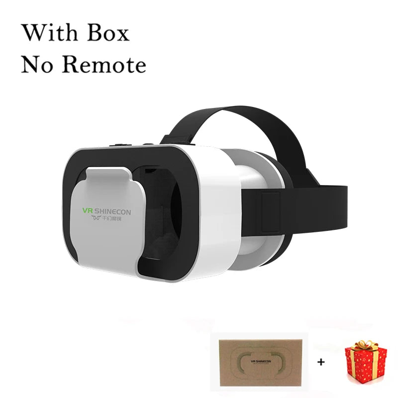 Shinecon Viar réalité virtuelle VR lunettes casque appareil 3D casque lunettes lentilles pour Smartphone téléphone intelligent jeu cellule ensemble Mobile