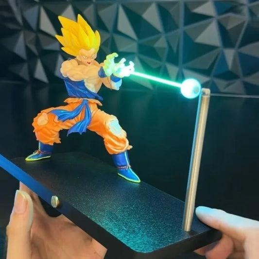 Figurine Son Goku Dragon Ball Kamehameha veilleuse magnétique décoration anime