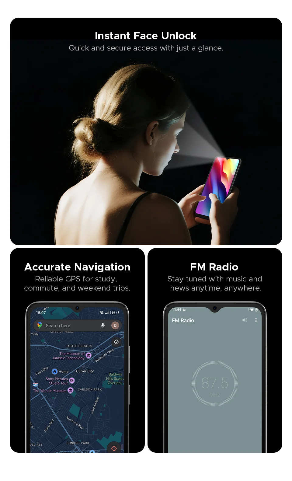 DOOGEE Note 56 Smartphone Android 6150mAh 6.56" 90Hz