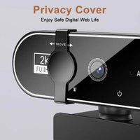 Webcams 4K USB caméra Web avec Microphone Autofocus 2K caméra PC ordinateur portable Streaming en direct 1080P Webcam pour les appels vidéo