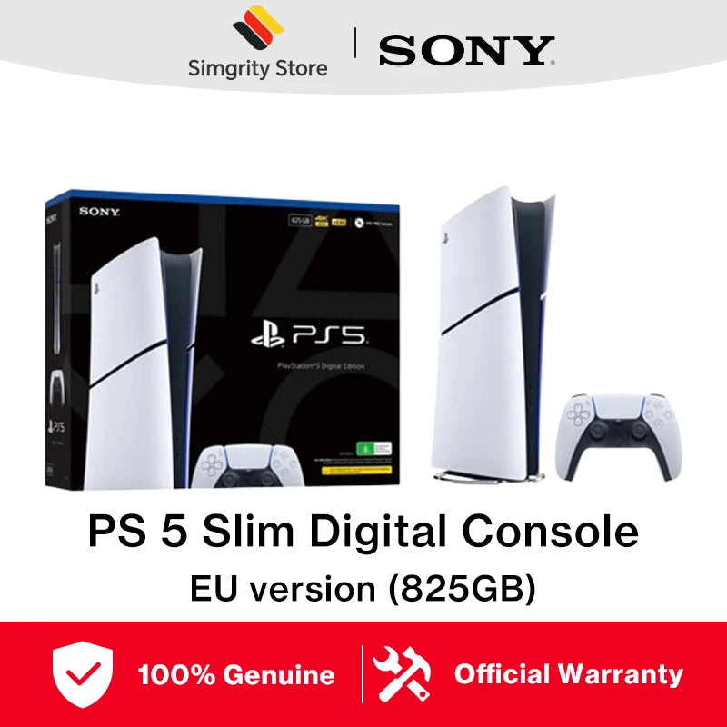 Sony PS5 Slim 825Go, SSD rapide, 4K, Ray Tracing
