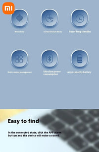 Xiaomi traceur GPS Airtag Bluetooth 5.3 mini Android iOS