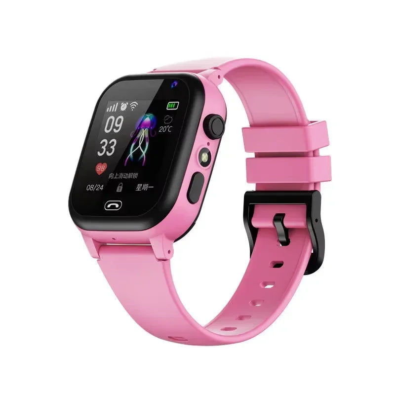 4G enfants montre intelligente pour SOS GPS appel LBS Tracker localisation carte Sim montres horloge multifonctionnelle caméra Chat montre étanche