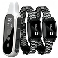 Collier électronique chien toutes tailles 800m étanche LCD choc vibration