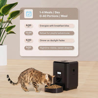 Mangeoire automatique intelligente chat chien distribution programmée lente