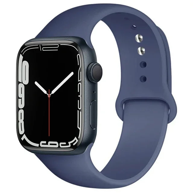 Bracelet silicone sport pour Apple Watch séries 5 à 11.