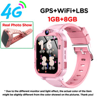 4G enfants montre intelligente GPS WiFi Tracker localisation appel vidéo SOS appel retour moniteur téléphone montre enfants Smartwatch garçon fille cadeaux