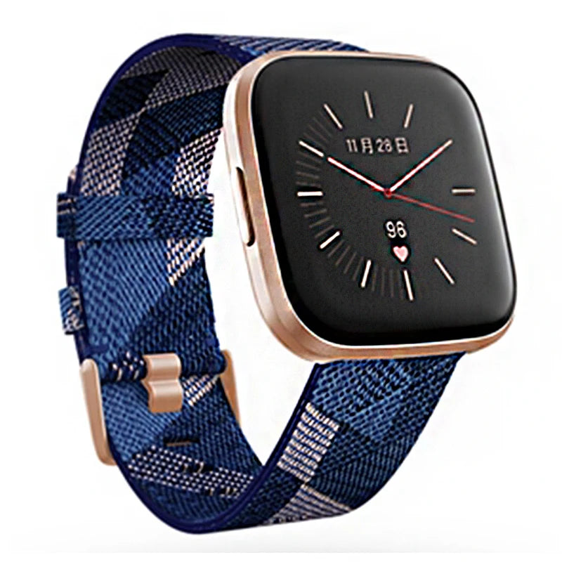 Fitbit Versa 2 smartwatch noir suivi santé fitness natation Alexa
